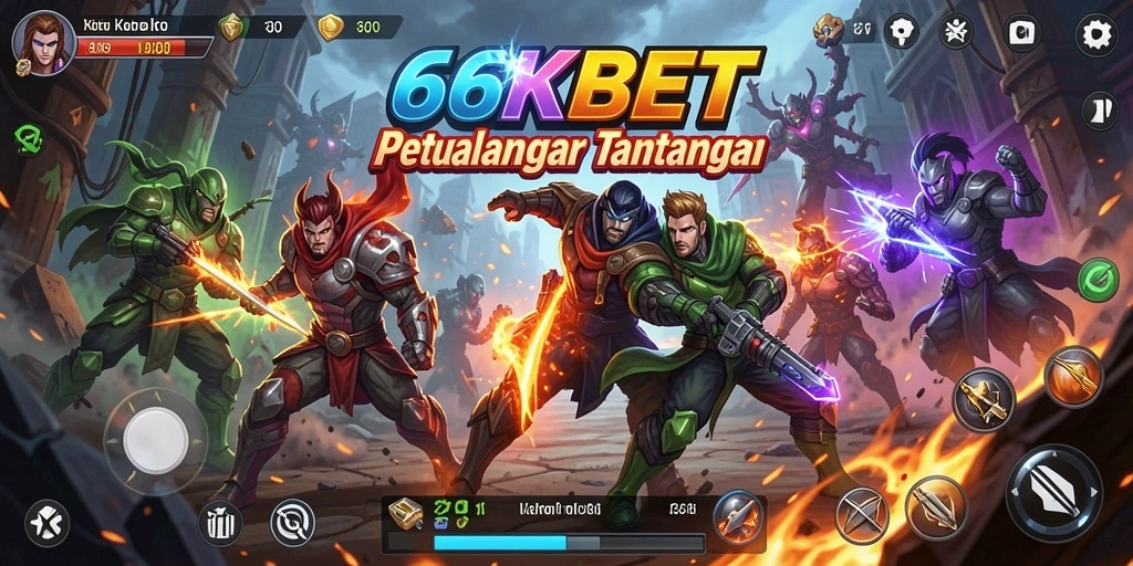 Gameplay seru di 66KBET dengan pertempuran yang menegangkan.