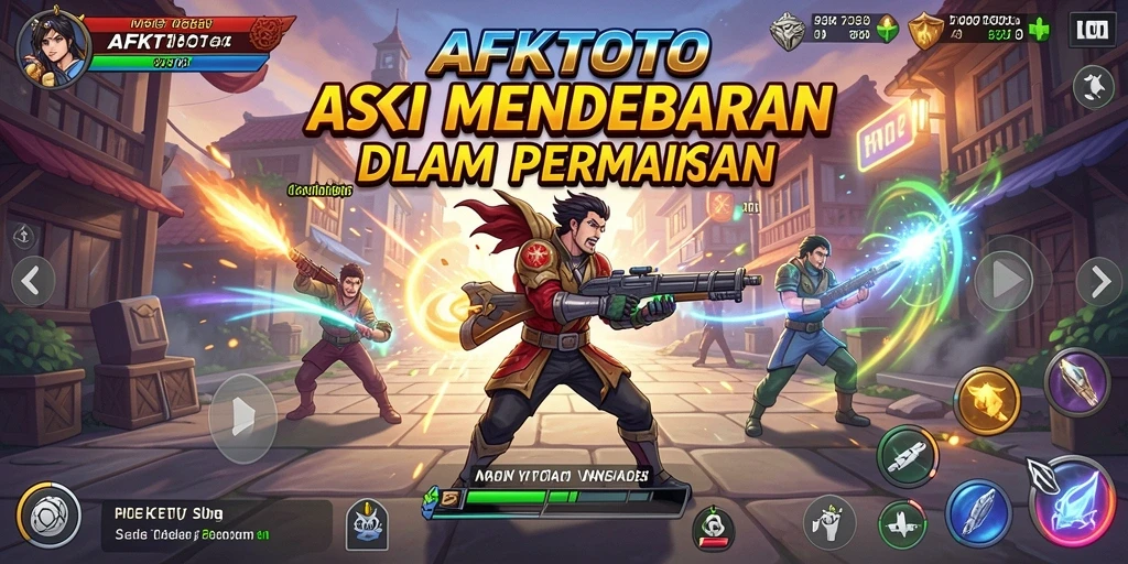 Tangkapan layar menunjukkan aksi seru bermain AFKTOTO.