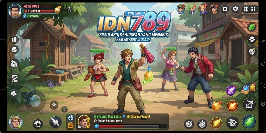 Tampilan gameplay IDN789 menampilkan karakter dan lingkungan yang memukau.
