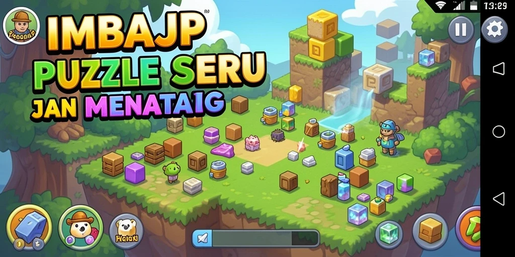Tampilan gameplay IMBAJP yang seru dan menarik.