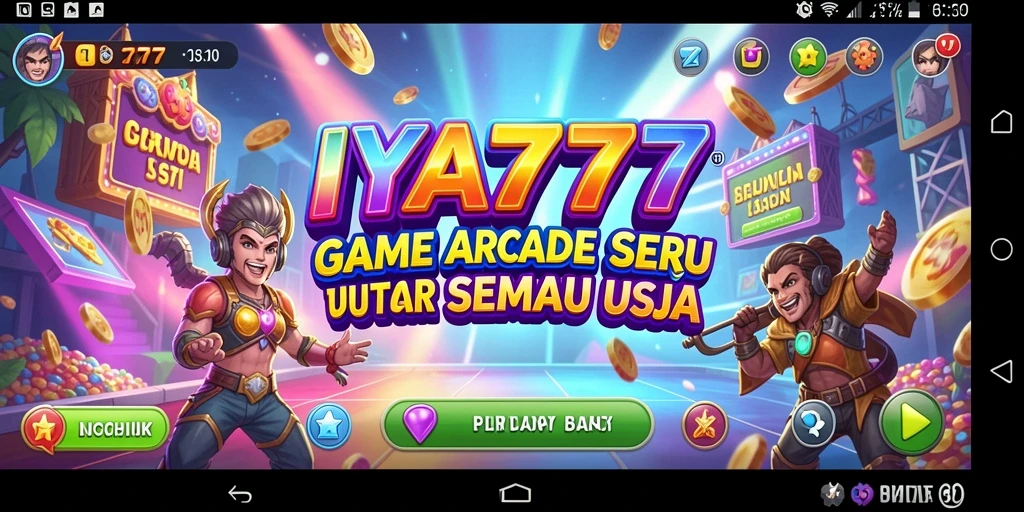 Tampilan gameplay seru dan penuh warna dari IYA777.