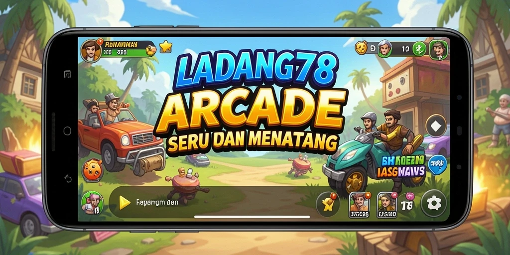 Tampilan gameplay seru dan penuh aksi di LADANG78.