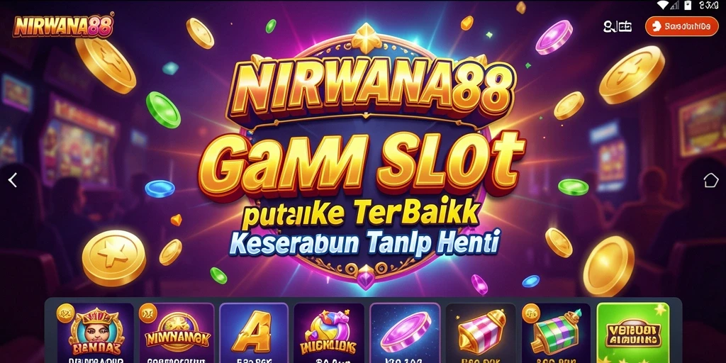Screenshot NIRWANA88 menampilkan gameplay slot yang mendebarkan.