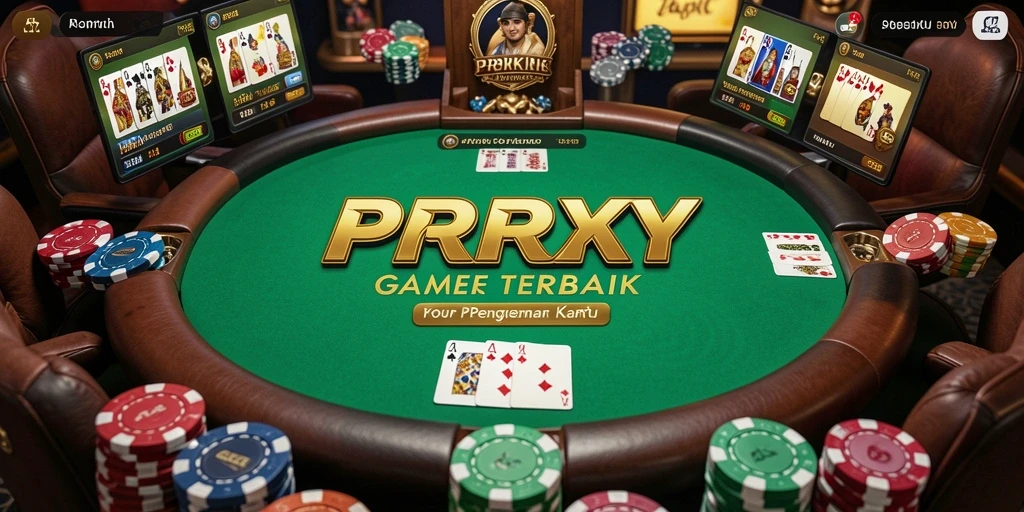Gameplay menarik PPRRYY yang memacu adrenalin pemain Poker.