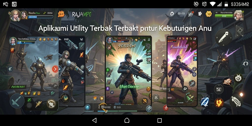 Tampilan antarmuka pengguna RAJAMPO yang simple dan efisien.