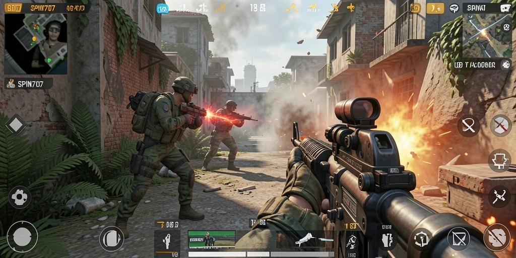 Gameplay menegangkan di SPIN707 yang penuh aksi dan tantangan.