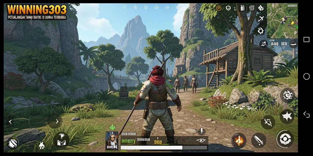 Tampilan gameplay <strong>WINNING303</strong> yang mengesankan di dunia terbuka.